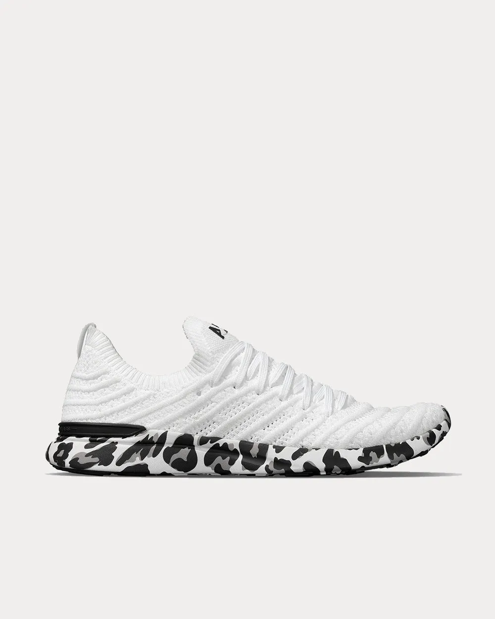 TechLoom Wave White / Leopard Running Shoes
